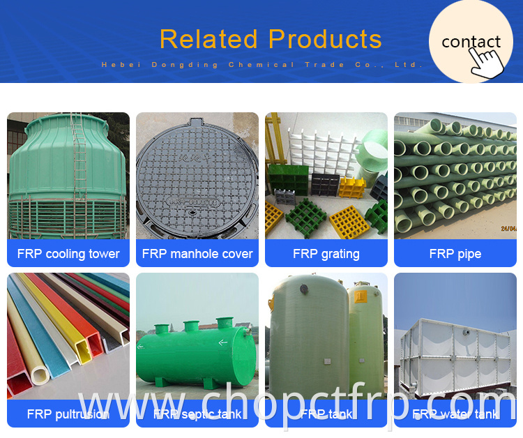 GRP frp reinforced fiberglass pipes and fittings